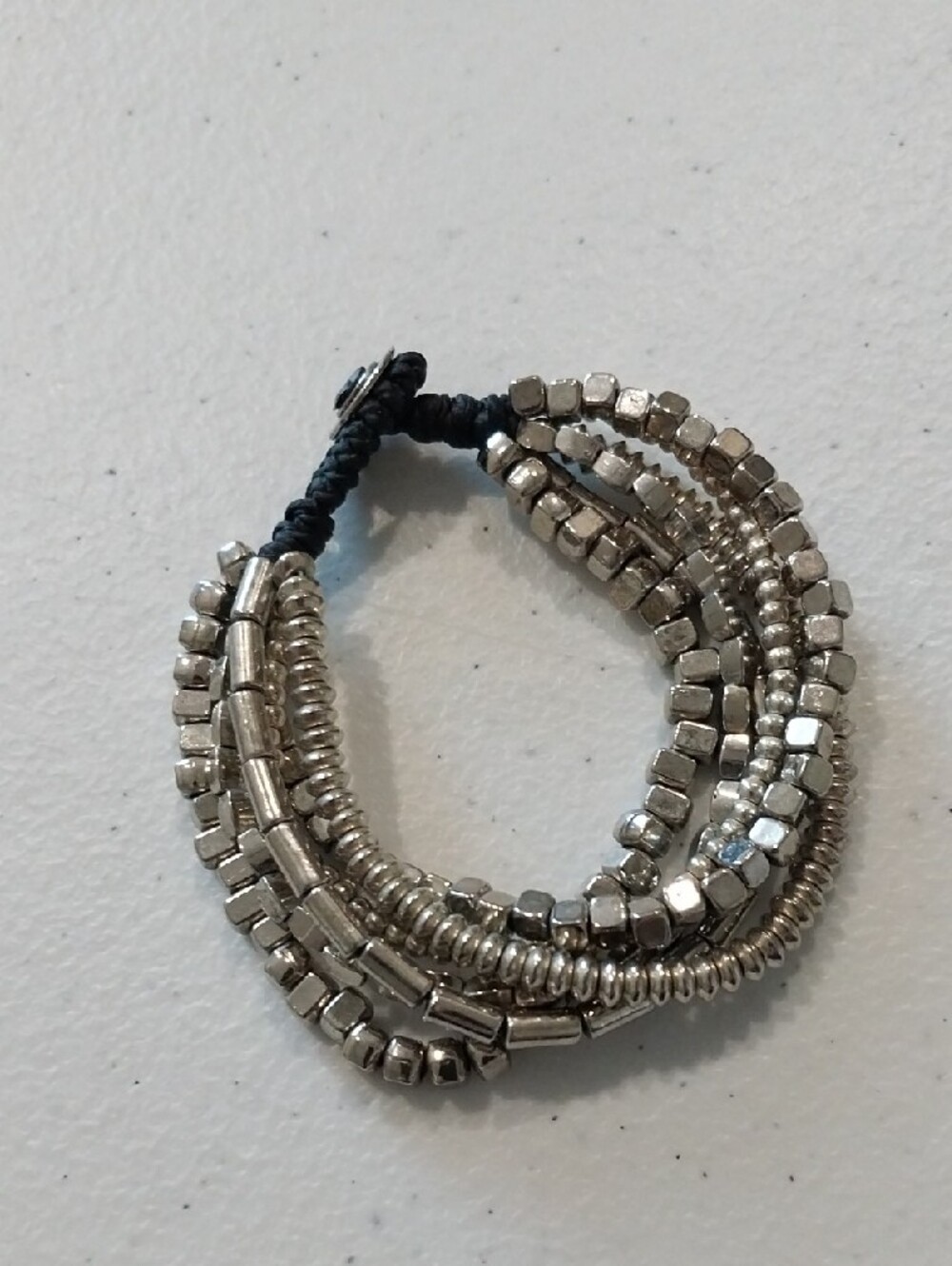 Multistrand Silver Bracelet